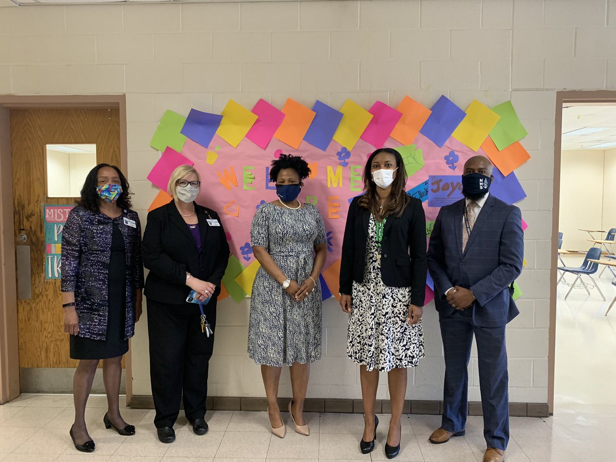 #NPSMiddleSchoolPrincipals  #Loveourteam Visited our middle schools to day with Executive Director, Dr. Barbara Kimzey. Great visits with all of our awesome middle school principals! Thanks for posing with us, Dr. Patrick Doyle and Mrs. Brandi Smedley!