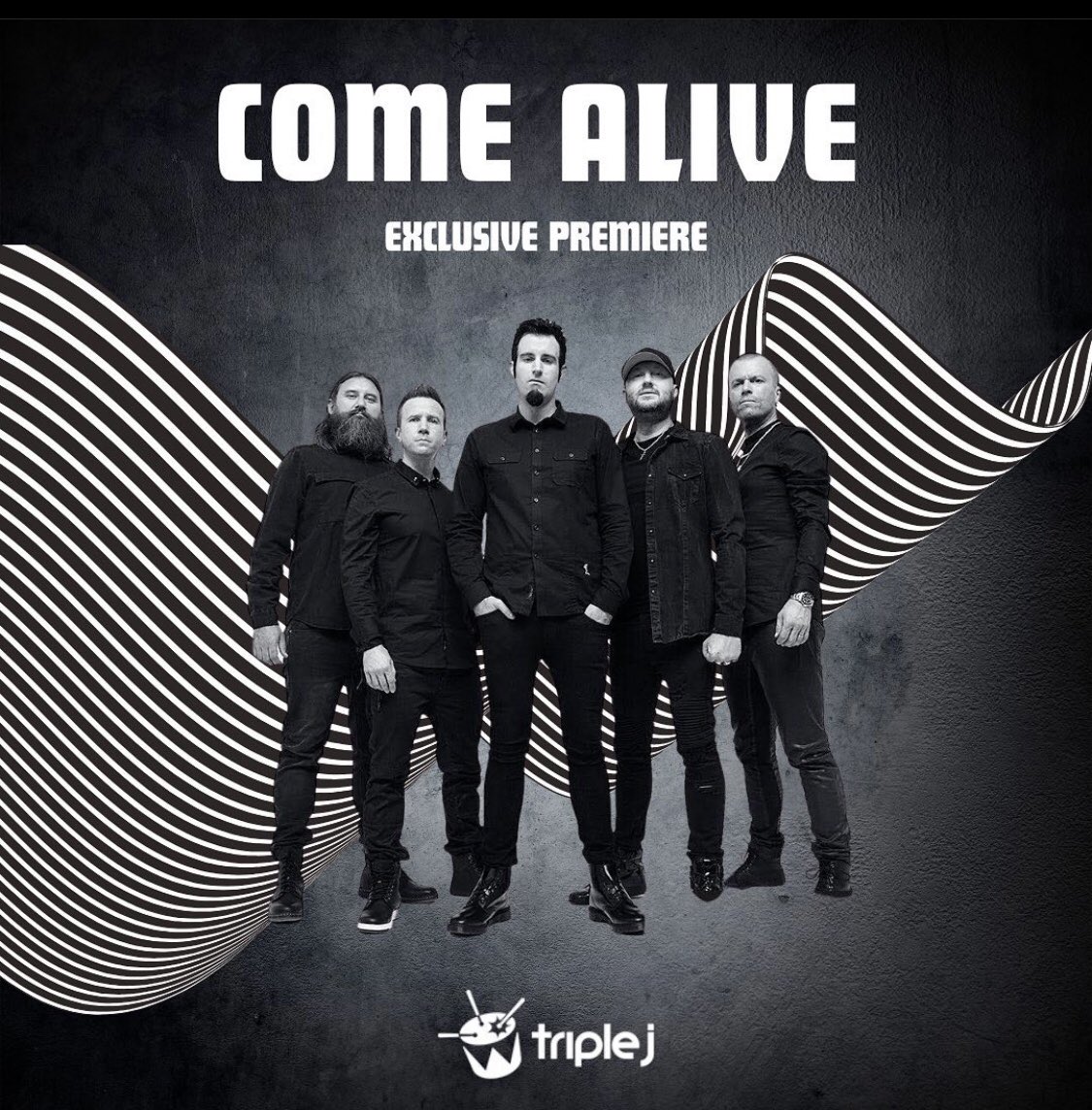 KJ SAWKA (@kjsawka) on Twitter photo We can now officially announce our brand new single ‘come alive’ is out this week!~
Listen to the first exclusive play on <a href="/triplej/">triple j</a> radio #GoodNights this Thursdays from 6pm AEST (9am GMT) Link in the bio
<a href="/Pendulum/">Pendulum</a> <a href="/KjSawka/">KJ SAWKA</a> <a href="/YourEDM/">Your EDM</a> <a href="/rob_swire/">Rob Swire</a> <a href="/elhornet/">El Hornet</a> <a href="/Perryguitar666/">Peredur ap Gwynedd</a> <a href="/DnbNews/">DnbNews</a> We can now officially announce our brand new single ‘come alive’ is out this week!~
Listen to the first exclusive play on <a href="/triplej/">triple j</a> radio #GoodNights this Thursdays from 6pm AEST (9am GMT) Link in the bio
<a href="/Pendulum/">Pendulum</a> <a href="/KjSawka/">KJ SAWKA</a> <a href="/YourEDM/">Your EDM</a> <a href="/rob_swire/">Rob Swire</a> <a href="/elhornet/">El Hornet</a> <a href="/Perryguitar666/">Peredur ap Gwynedd</a> <a href="/DnbNews/">DnbNews</a>