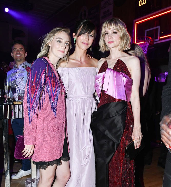 Happy Birthday to Saoirse Ronan!
 
Carey and Saoirse after the Met Gala (May, 2019): 