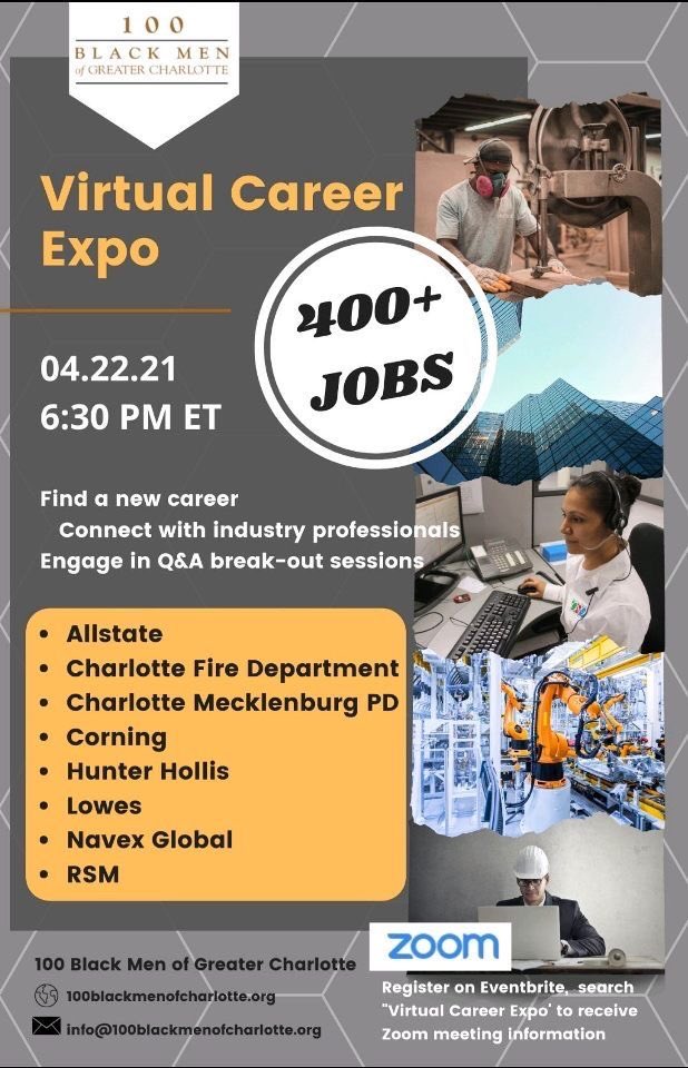 Looking for a job in the Charlotte NC area?  Here you go!