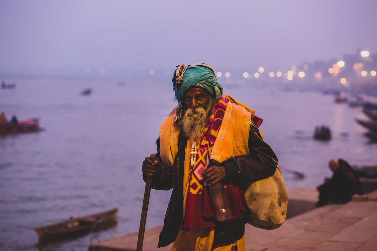 A memoir from India trips past. Varanasi, India circa January 2020 #Varanasi #india #streetphotography #portraits #travelphotography