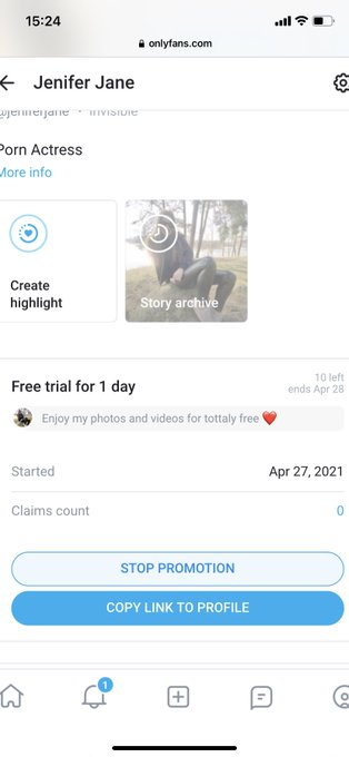 Started one day for FREE on my account 👇 visit my profile on onlyfans and enjoy it ❤️😊 https://t.co/<a href="/tag/porn"class="tags"><span>#porn</span></a><a href="/tag/jeniferjane"class="tags"><span>#jeniferjane</span></a><a href="/tag/writeme"class="tags"><span>#writeme</span></a><a href="/tag/czechmilf"class="tags"><span>#czechmilf</span></a><a href="/tag/iamre"class="tags"><span>#iamre</span></a>