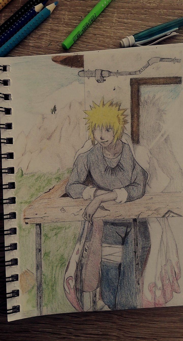 HOW TO DRAW MINATO - NARUTO 