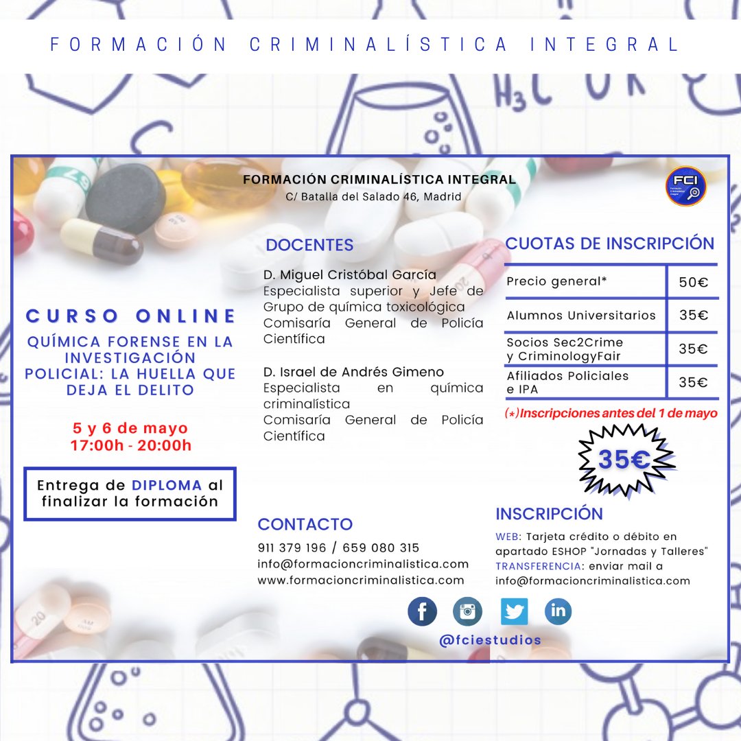 Formación Criminalística Integral tweet media