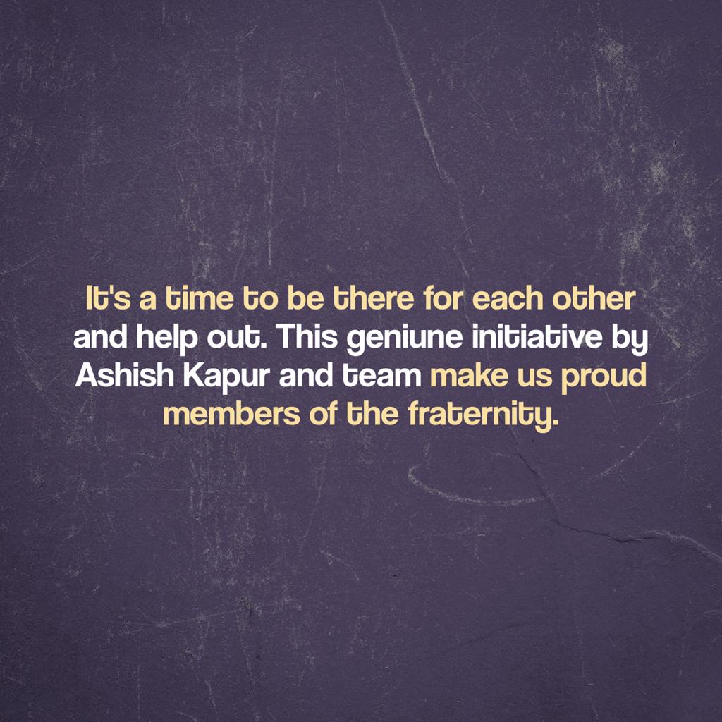 The only thing to do right now is look out for each other and stay safe! 🙏🏻 Ashish Kapur and his team at <a href="/AntaresGoa/">Antares Restaurant & Beach Club</a> is doing exactly that 👏🏻