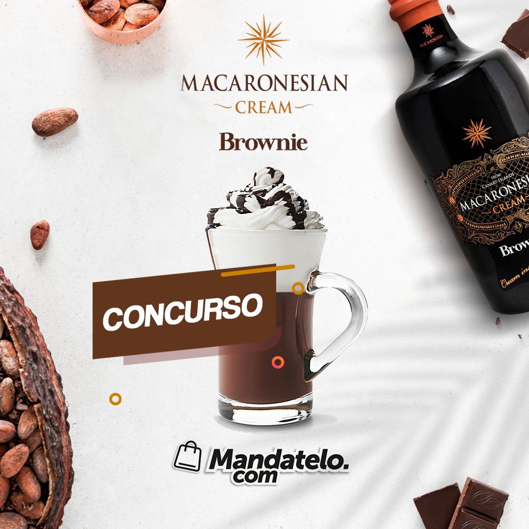 ¿Eres un amante de los postres? #MacaronesianGin y 
<a href="/_mandatelo/">mandatelo.com</a> te proponen un reto ! Concurso #MiPostreBrownie
Gana: 1 Smartphone Xiaomi Redmi 9A, 1 Horno Inox Muvip, 1 Auricular Pro W100 y mucho más. #Concurso en Instagram, visita cuenta @macaronesianoficial