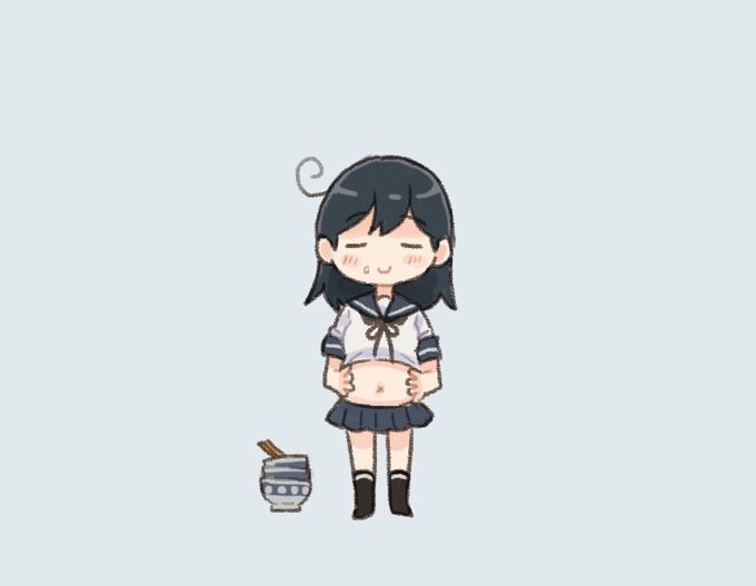 「黒髪 茶碗」のTwitter画像/イラスト(古い順)