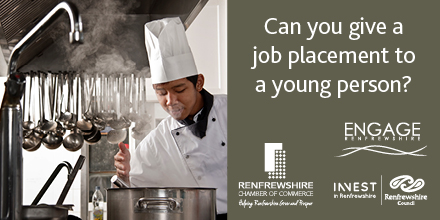 📯📯Calling all Renfrewshire employers 📯📯

Can you create a job for a young person?  We can secure funding 

Go on!  Lets make the future better for young people and your business!  

Pledge your support and complete the survey to offer a job: 
ow.ly/PZo850EyJnc
