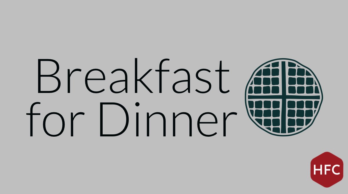 HFC_WKU's tweet photo. Join us for breakfast for dinner tonight at HFC at 7pm!
•
Take a break from studying for finals to come eat good food, fellowship with great friends, and have some fun during this stressful finals week!
•
One of the highlights of tonight’s meal will be homemade Belgian waffles! https://t.co/rS5YIz1IW4