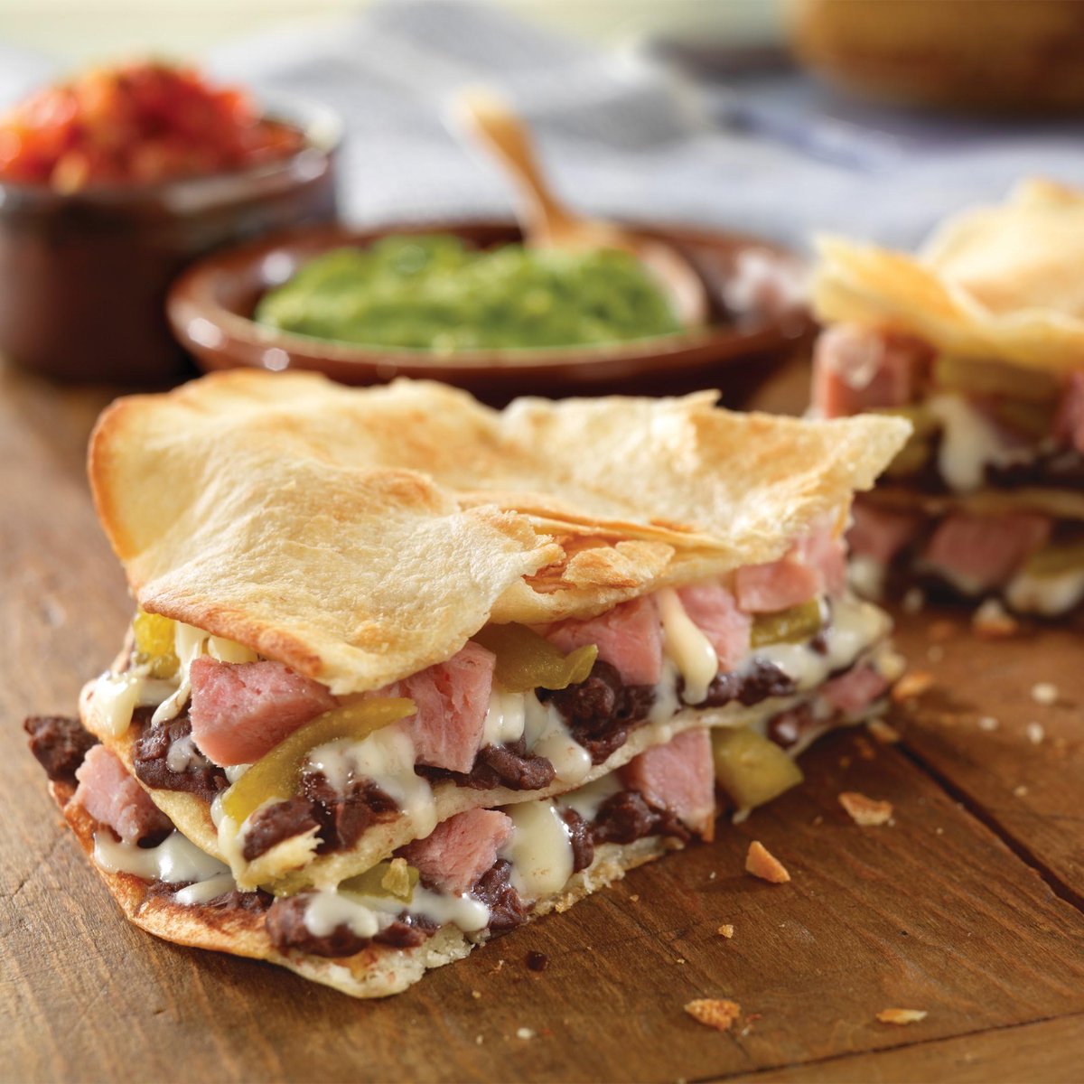 Use that leftover ham in a cheesy breakfast casserole, a loaded quesadilla, a crape covered in warm gravy, or inside of a Croque Madame sandwich. The opportunities are endless for your leftover ham: bit.ly/3sXfVkf