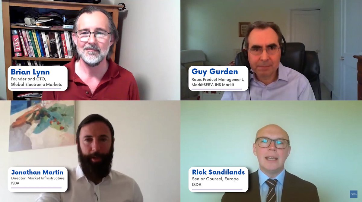 Ahead of the forthcoming publication of the 2021 <a href="/ISDA/">ISDA</a> Interest Rate Derivatives Definitions, ISDA’s Rick Sandilands &amp; Jonathan Martin spoke with Guy Gurden, IHS Markit and FpML’s Brian Lynn on how the definitions will be implemented. Watch now. ihsmark.it/9KMq50EywWC