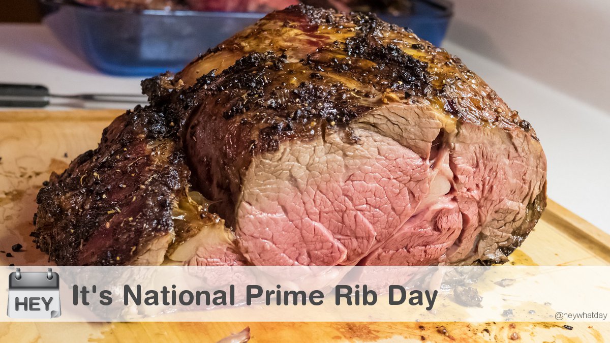 It's National Prime Rib Day! 
#NationalPrimeRibDay #PrimeRibDay #PrimeRib