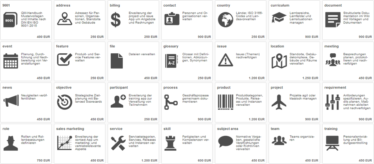 Von Projekten über Meetings bis hin zu Dokumenten oder Prozessen: unsere 𝘀𝗲𝗺𝗮𝗻𝘁𝗶𝗰::𝗮𝗽𝗽𝘀 für #MediaWiki bieten mehr als 70 #Formulare und #Vorlagen, die Ihre #Zusammenarbeit im Unternehmen optimieren werden! semantic.wiki/de/apps
#Wiki