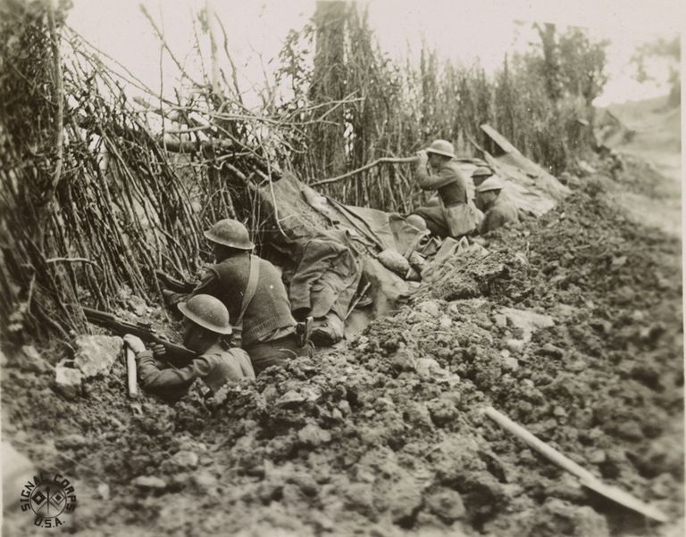 It would take 1½ years from the declaration of war to create a field army capable of mounting an offensive on the Western Front, and even in the final major operation of WWI, the Meuse-Argonne offensive, our amateurism was still painfully obvious. We lost 26,000 soldiers.  @USAHEC