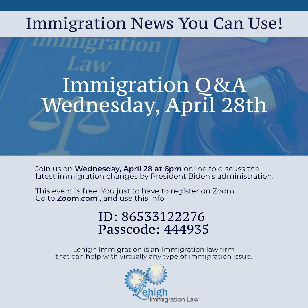 If you know anyone looking for immigration information, please share! 
Si conoce a alguien que busque información sobre inmigración, ¡compártala!
Se você conhece alguém procurando informações sobre imigração, compartilhe!