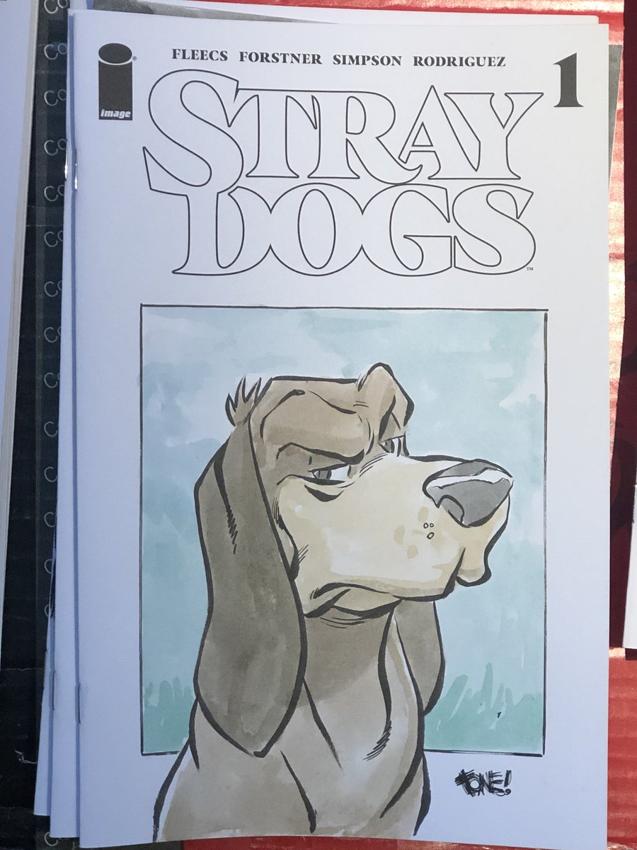 Some STRAY DOGS Sketch covers being sent in to @collectorsparadise