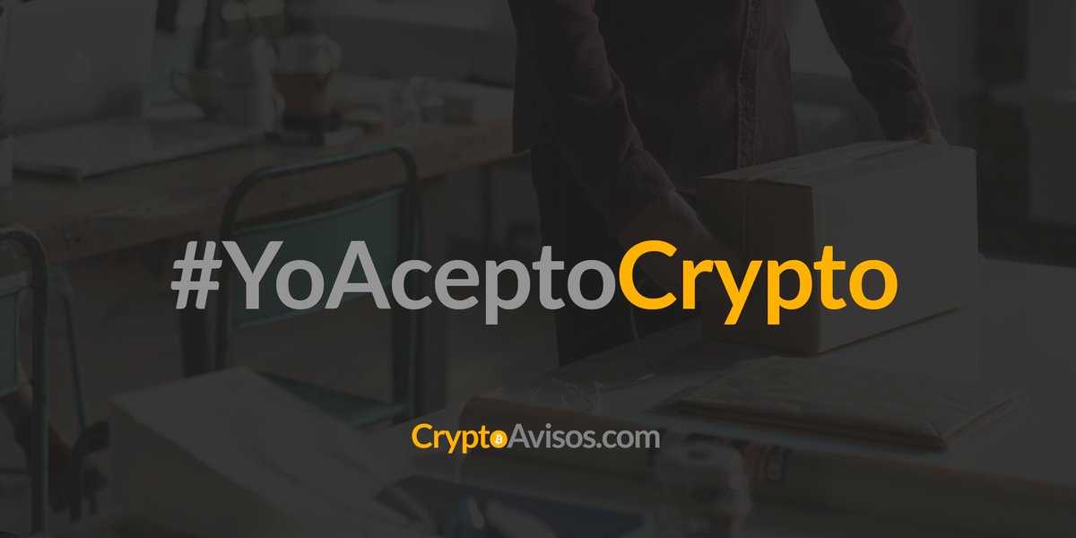 ¡Seamos tendencia!

Usá el hashtag #YoAceptoCrypto y etiquetá a un amigo/a no coiner.

Desde <a href="/AvisosCrypto/">CryptoAvisos.com</a> queremos aportar nuestro granito de arena a esta revolución. Como dijo San Martín, "la adopción será masiva o no será".

Conectá con personas que compran y venden en cripto.