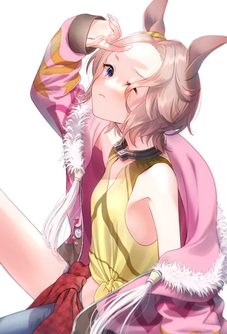 タイシンちゃんのおでこ
#ウマ娘 
