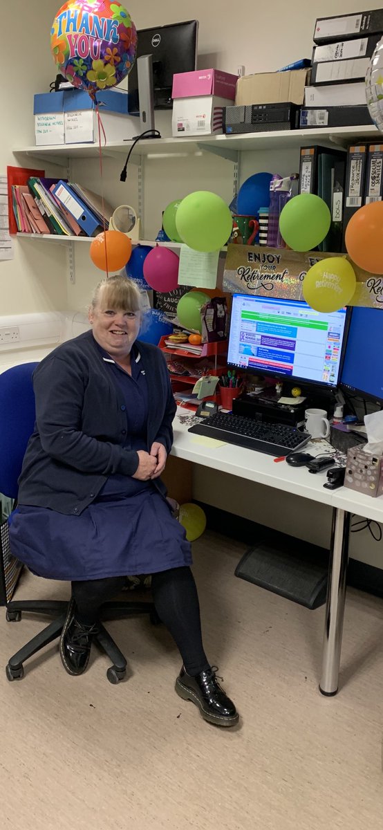 Happy Retirement, Karen!! Thank you so much for your hard work and support in various capacities <a href="/NNUH/">Norfolk and Norwich University Hospitals</a> over the years. You are a star 🌟. We will miss you ❤️
