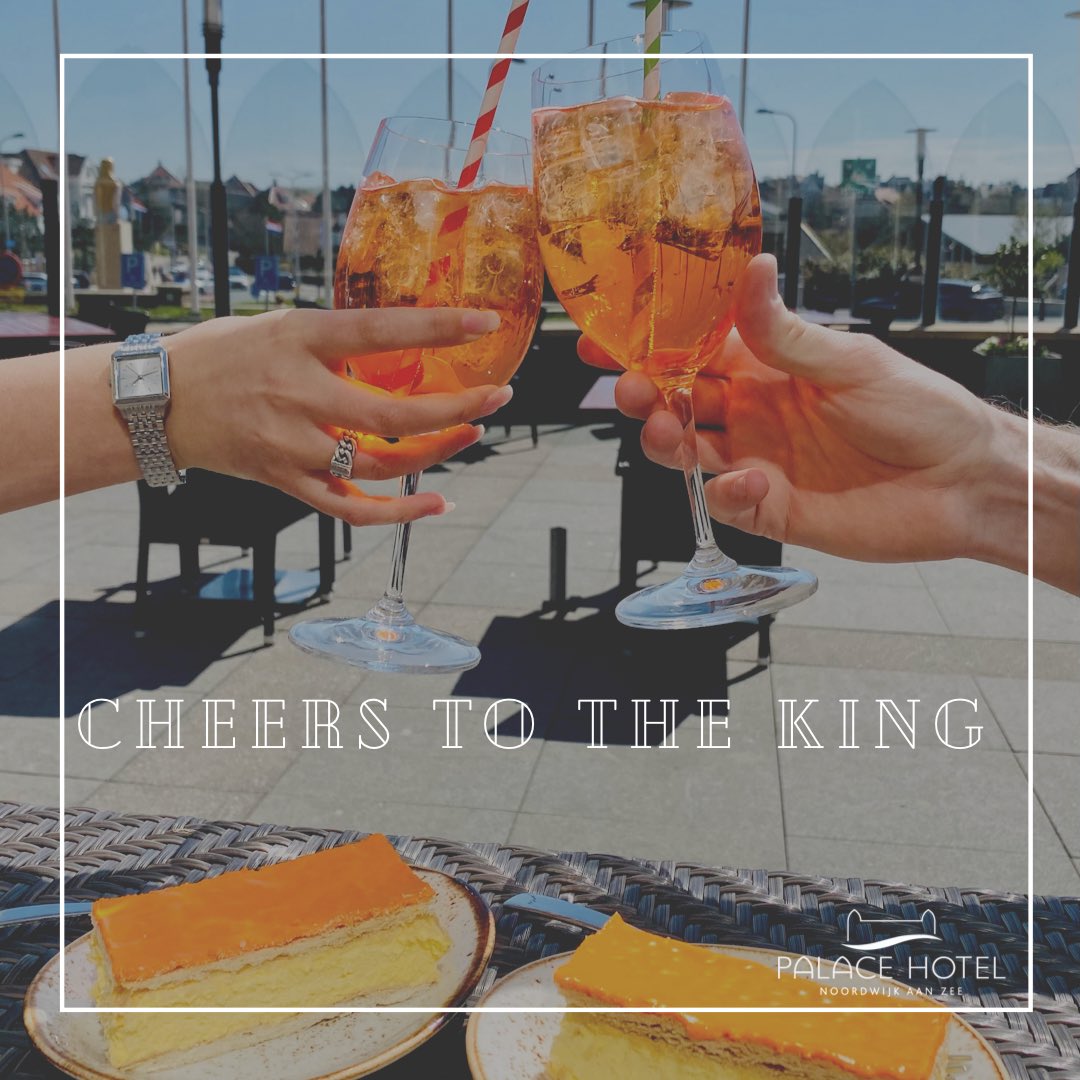Cheers to the King🥂🧡
•
•
•
Kom jij morgen gezellig bij ons een drankje op het terras doen?

#koningsdag2021 #Palacehotel #PalacehotelNoordwijk #oranje #king #aperolspritz #visitnoordwijkholland #Noordwijk #Nederland #Willemalexander #Kingsdag2021 #oranjeverenigingnoordwijk