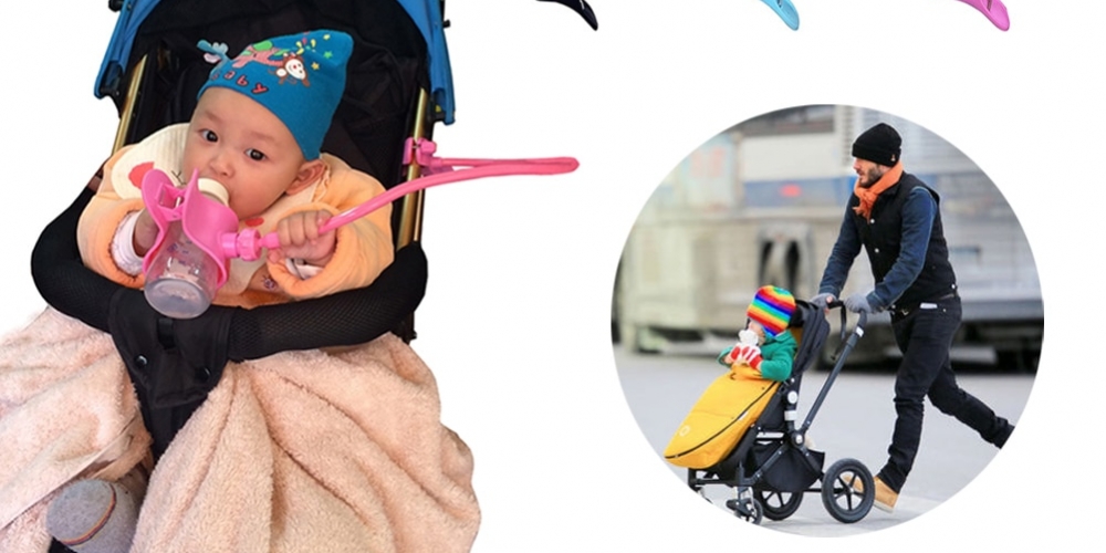 Portabiberones para carrito - modelo pinza grantiendabebe.com/portabiberones… #puericultura #maternidad #infancia #bebes #regalos #bebe #lactancia