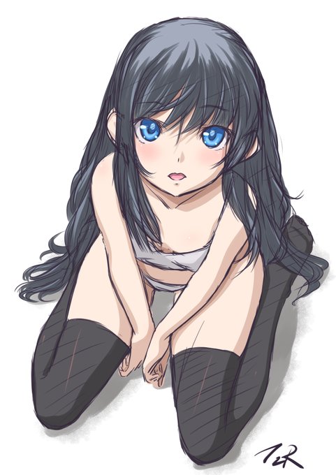 ラクガキ朝潮ちゃん
絵柄迷子……_(:3」∠)_ 