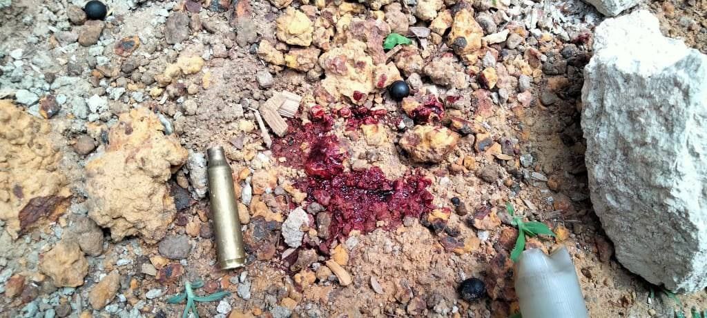 Tw // Death, Blood
In 6mileSanPya Vlg, #Kayah Region:

UPawLuu, 50(y-o) man was shot dead by #MyanmarMilitaryTerrorists. 2 got shot with live ammos in abdomen &amp; head respectively. At least 4 got injured.

#Apr27Coup
#WhatsHappeningInMyanmar