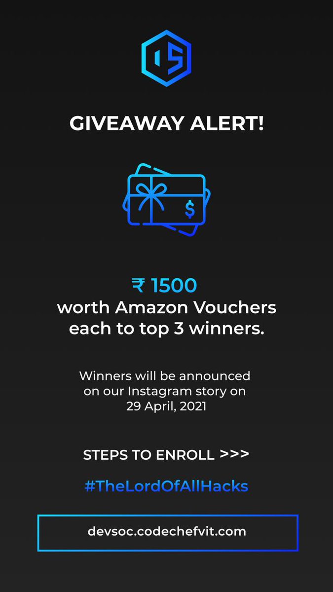 codechefvit's tweet image. &quot;You can’t use up creativity. The more you use, the more you have.” —Maya Angelou

Depict your creativity and tell us “If I won DEVSOC, I’d use my prize money for..”
#devsoc  #hackathon  #100daysofcoding #CodeNewbie  #prizes