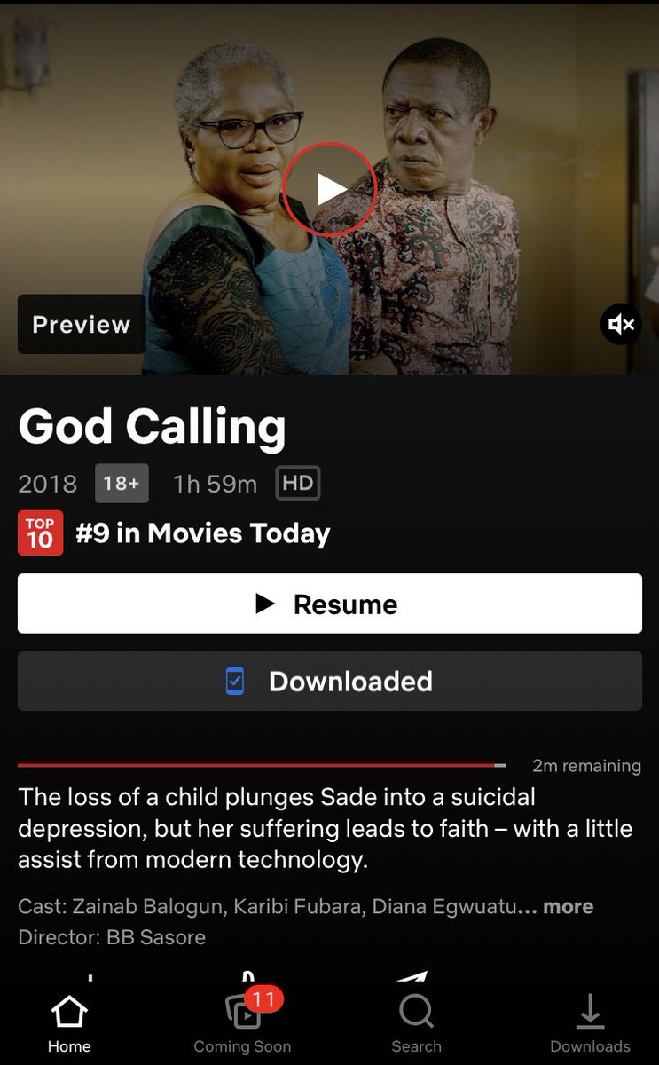 Olaawaju's tweet photo. This @GodCallingMovie is making me feel God is actually calling me https://t.co/xtERmJg8bm