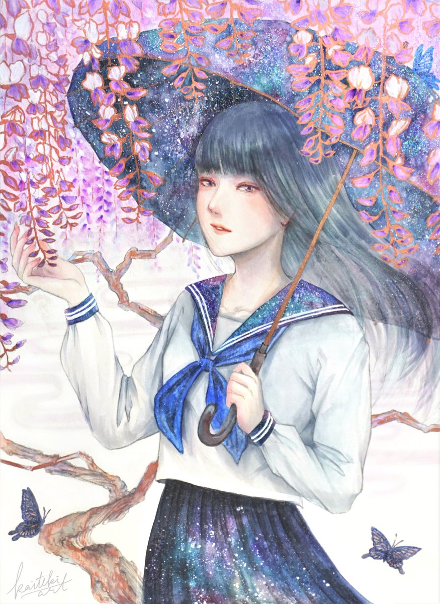 Uzivatel 快適art W Na Twitteru 水彩 アクリルガッシュ イラストメイキング 動画アップしました T Co 4ohntyceni 藤の花とセーラー服 それから宇宙を ターナーのラメ パール メタリックの アクリルガッシュと 顔彩や絵墨で描いたのでお暇な時に見 Uzivatel 快適art W Na Twitteru 水彩 アクリルガッシュ イラストメイキング 動画アップしました T Co 4ohntyceni 藤の花とセーラー服 それから宇宙を ターナーのラメ パール メタリックの アクリルガッシュと 顔彩や絵墨で描いたのでお暇な時に見