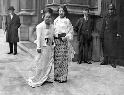 Of course, suffrage is not the same as equality.So this is Miss May Oung attending the Round Table Conference on Burma in London in November 1931.While there, she argued for universal suffrage and equal rights, regardless of gender, race or religion. #WhatsHappeningInMyanmar