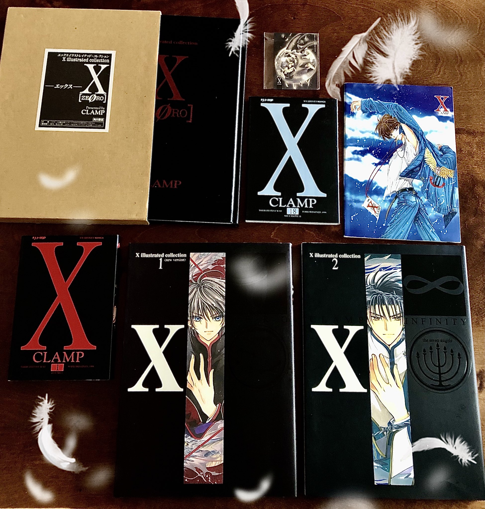 CLAMP　X画集illustrated collection X [ゼロ] X illustrated collection 1 X 0［ZERO