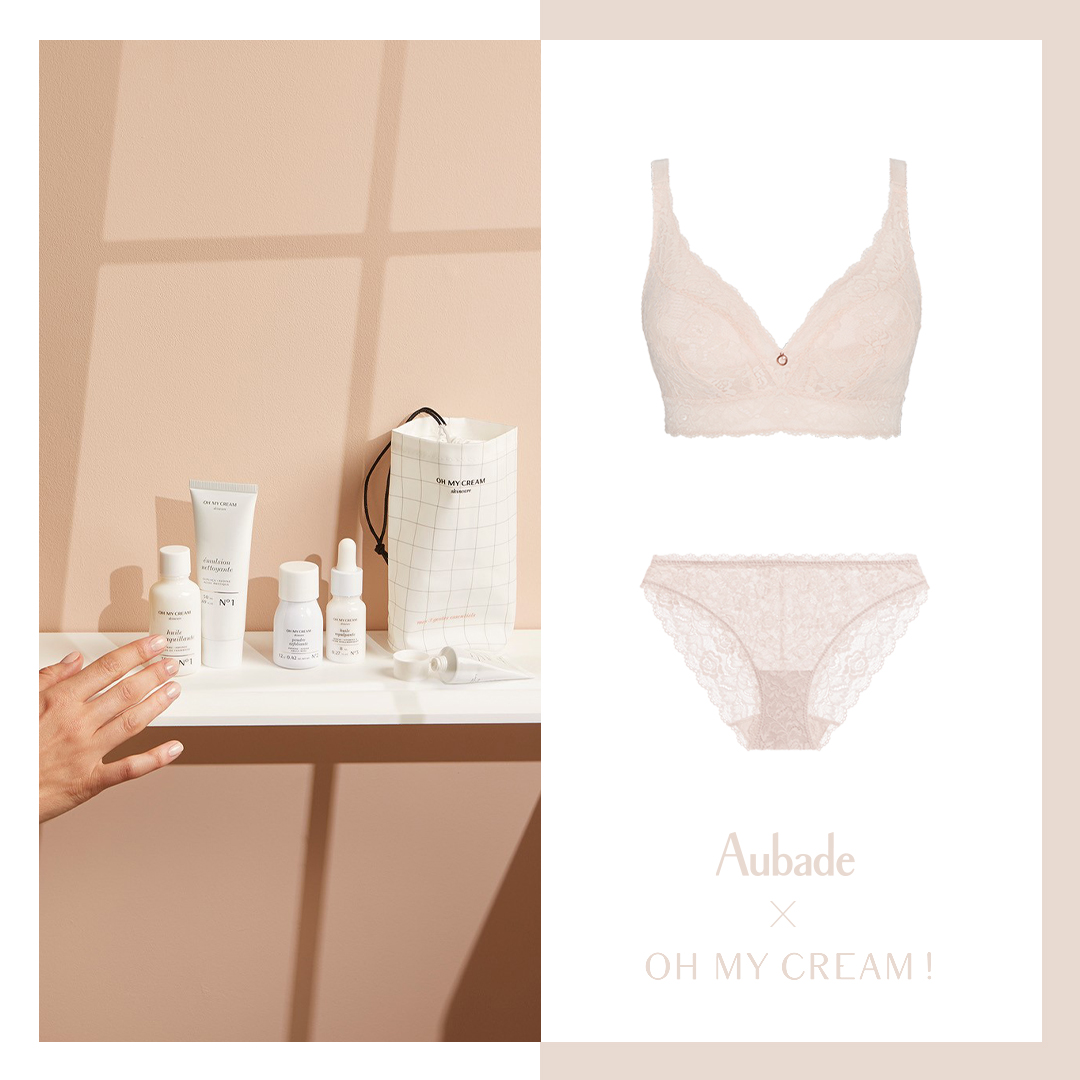 Pour toute parure Rosessence ou Lysessence achetée, un kit beauté &amp; sa pochette OH MY CREAM offert ! bit.ly/3gHPblm