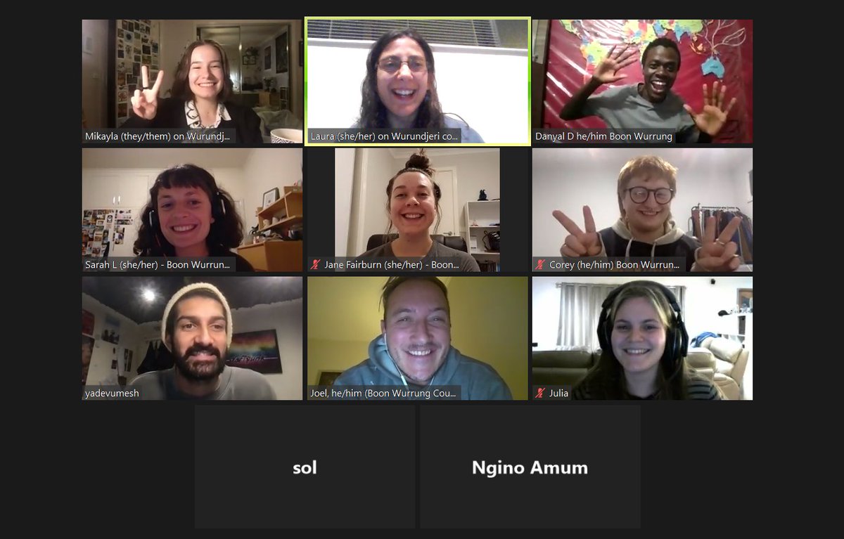 A bittersweet meeting tonight as we bid farewell to Joel, one of our awesome facilitators!