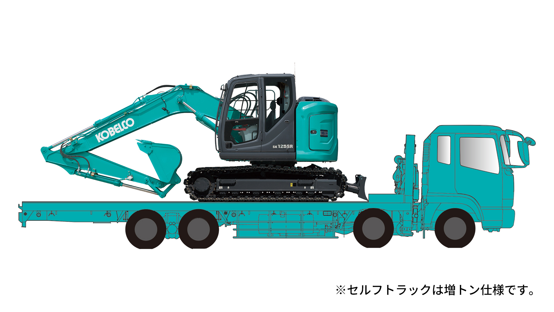 KOBELCO SK750GクレーンとHINO PROFIAトラクターセット 予約】2025年発売予定 KOBELCO TKE 750G クローラークレーン