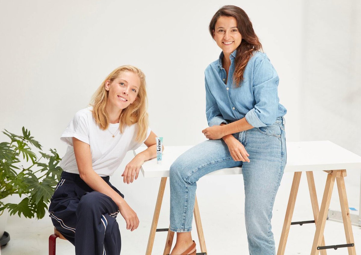 How #Krème , the #startup cofounded by Marie Belile and Juliette Lailler , is feeding your #skin with preservative-free fresh products and and treating your skin to a gourmet meal 🥗 fcld.ly/uzuhdwa #skincare