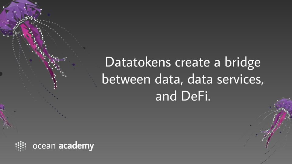 OceanAcademy__'s tweet image. What is a data lego? How is it a financial tool ripe for opportunity? Find out in the free &quot;Data DeFi&quot; module at oceanacademy.io. 
#datatoken
