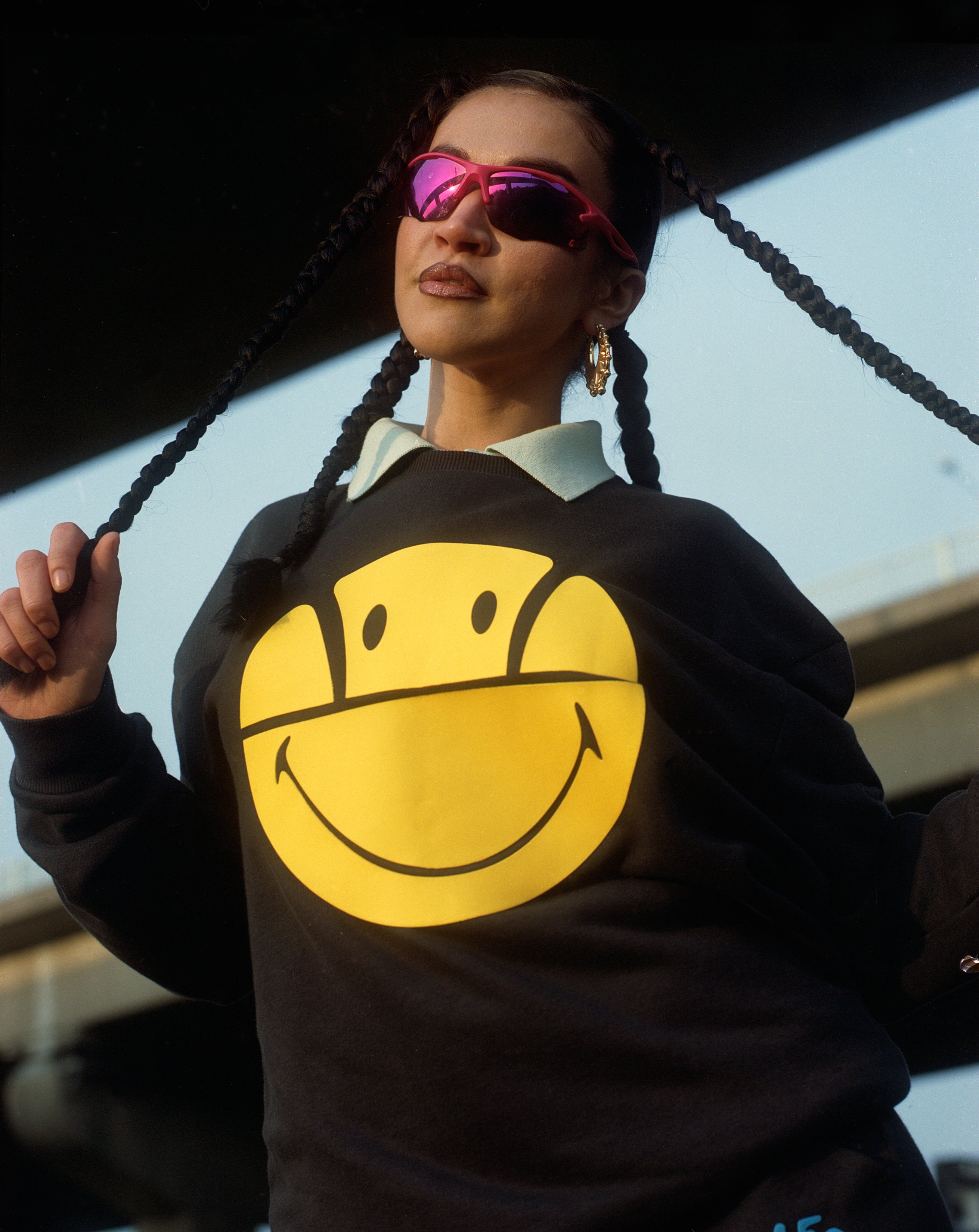Ellesse smiley sweatshirt cheap