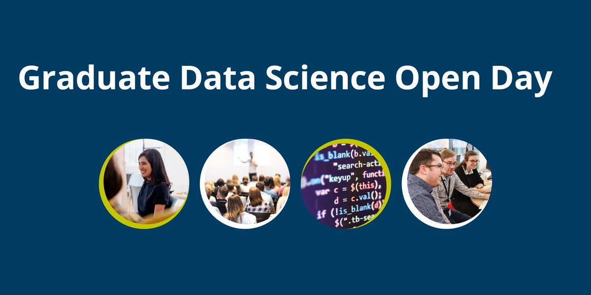 DataSciCampus's tweet photo. 📢Data Science Graduate Programme Open Day
📆12 May 2021, 5-6pm
👉Register to attend: https://t.co/ttv262idFo

Come and learn more about the our #DataScience Graduate Programme, a unique opportunity to work at the heart of data science in the public sector. https://t.co/yethPWAF4g