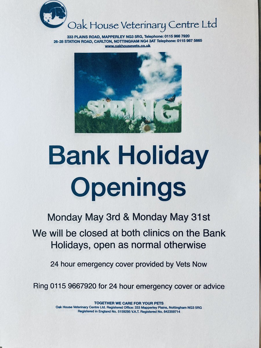 Oak House Vets tweet media