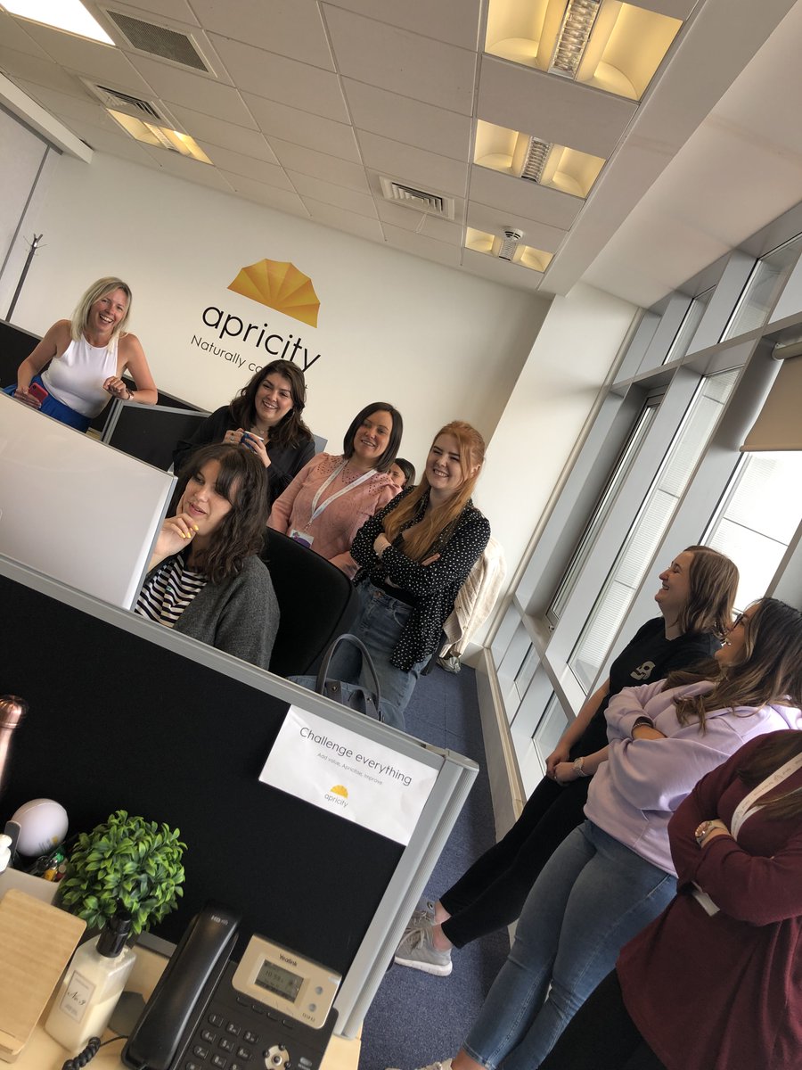 GroupVerve's tweet photo. Taking a sneaky peek at the @ApricityComply demo video... those smiles tell us it's looking good!
#VerveIsLive https://t.co/X3IutDgMHl