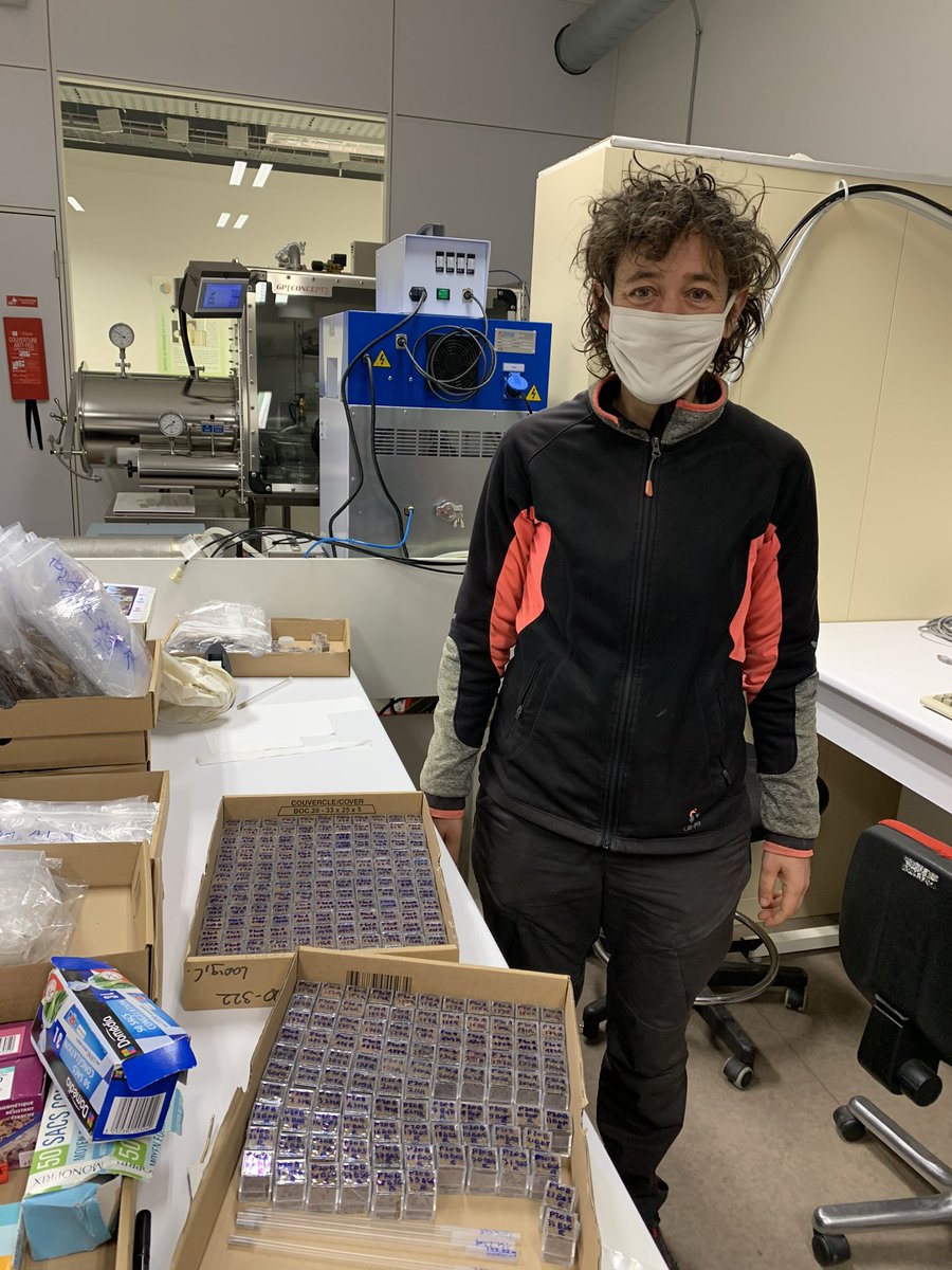 #ECORCAIR 🍁

Suite du projet mené avec <a href="/EVVA_Projets/">Ensemble Vivons Versailles - Association</a> 

Écorces déposées ce matin à l’<a href="/IPGP_officiel/">IPGP</a> pour analyser la quantité de particules fines métalliques 

Résultats à venir 🤗 pour mieux connaître l’air que l’on respire vraiment à #Versailles 
#SciencesParticipatives