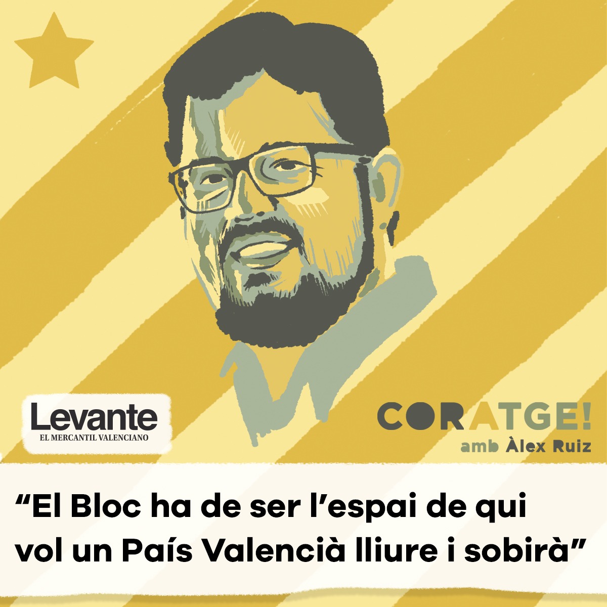 🌟@infoBLOC ha de ser la casa gran del valencianisme d'esquerres. Del dret a decidir. De l'apoderament de la militància i les sectorials. De fer <a href="/compromis/">Compromís</a> el primer partit del País Valencià. Del creixement de militància i col·lectius. Eixe és el projecte de #Coratge. Et sumes?✊