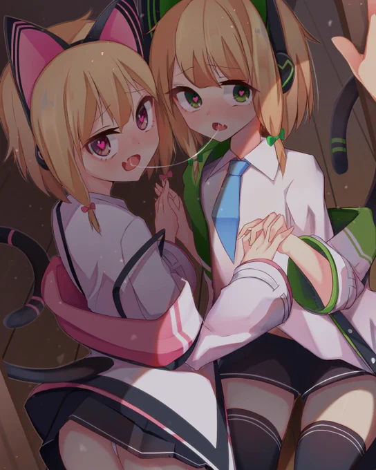 双子の秘密見ちゃった
#ブルーアーカイブ #ブルアカ 