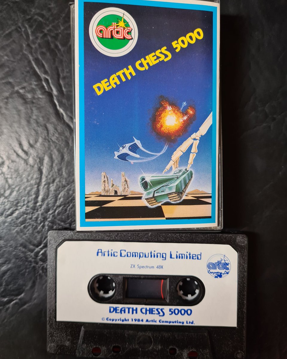 how_to_retro's tweet image. Death Chess 5000 eh... Not sure a chess game could sound any more extreme!! #zxspectrum #chess #retrogaming