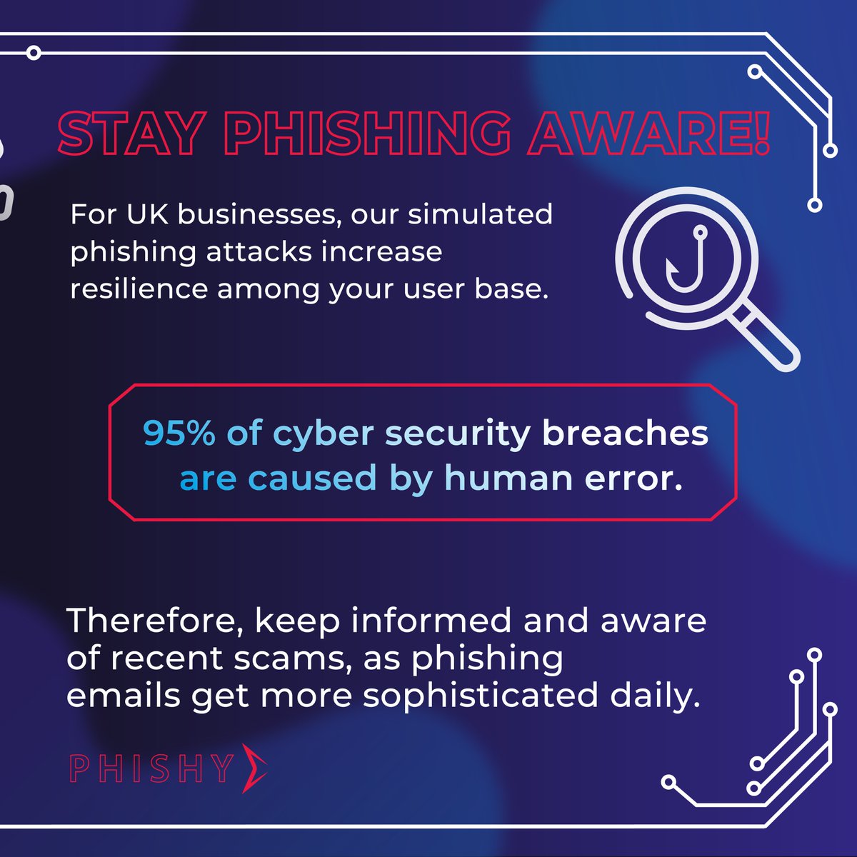 PHISHY_Defence's tweet photo. Stay Phishing Aware with PHISHY🐟
For UK managed phishing defence go to the link in comments!

*Information sourced from Cybint, PhishMe and ITPro. 
#phishy #phishing #antiphishing #cybersecurity #itsecurity #informationtechnology #ukbusinesses #infosec #hacking https://t.co/uoLkpUgjEE
