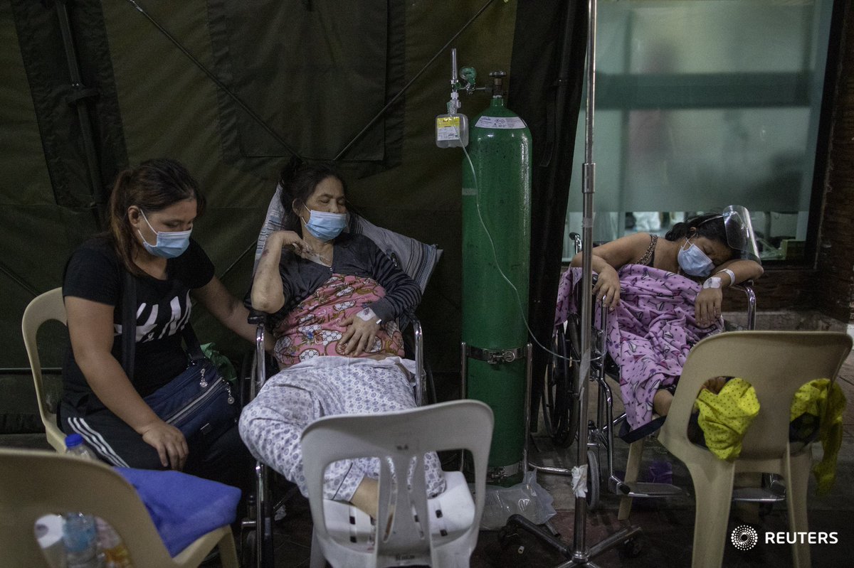 Doc Bravo, our hospitals are overwhelmed look at NKTI?Photos from  @Reuters  @ReutersWorld