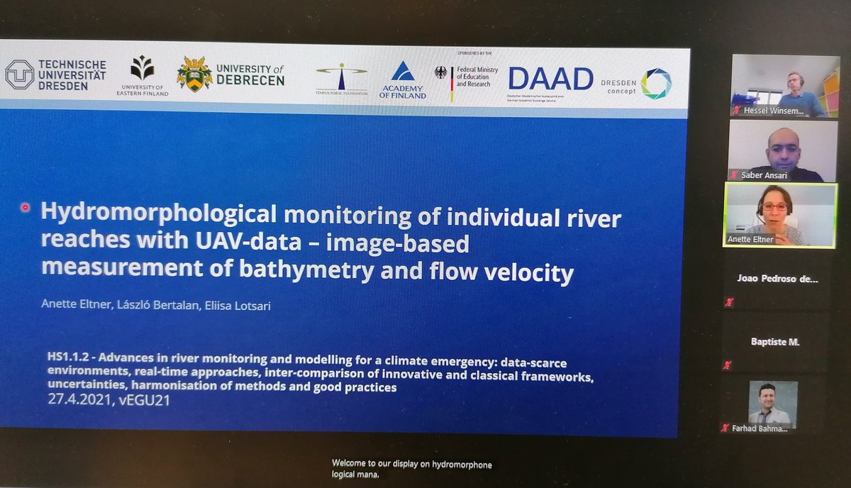 Eliisa Lotsari (@eliisaselina) on Twitter photo vEGU2021 and interesting sessions fully going on! Excellent work and presentation by Anette Eltner #uav #velocity #discharge #remotesensing #vEGU21 <a href="/EuroGeosciences/">European Geosciences Union</a> vEGU2021 and interesting sessions fully going on! Excellent work and presentation by Anette Eltner #uav #velocity #discharge #remotesensing #vEGU21 <a href="/EuroGeosciences/">European Geosciences Union</a>