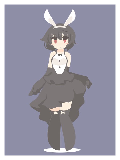 (お題箱)ドレスバニー立羽ちゃん 