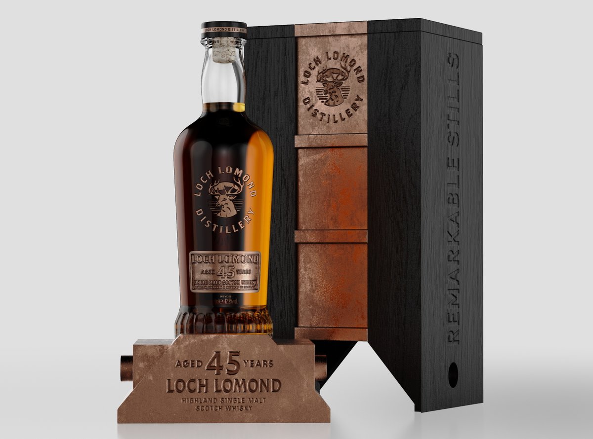 Loch Lomond launches new 45 Year Old single malt thewhiskybusiness.com/2021/04/loch-l… <a href="/LochLomondMalts/">Loch Lomond Malts</a> <a href="/LochLomondGroup/">Loch Lomond Group</a> #scotch #whisky #news